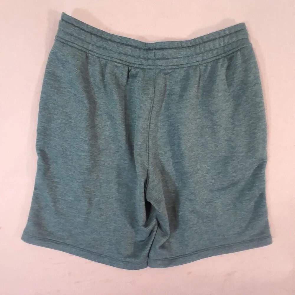 Under Armour shorts adult men's large green fleece gym basketball